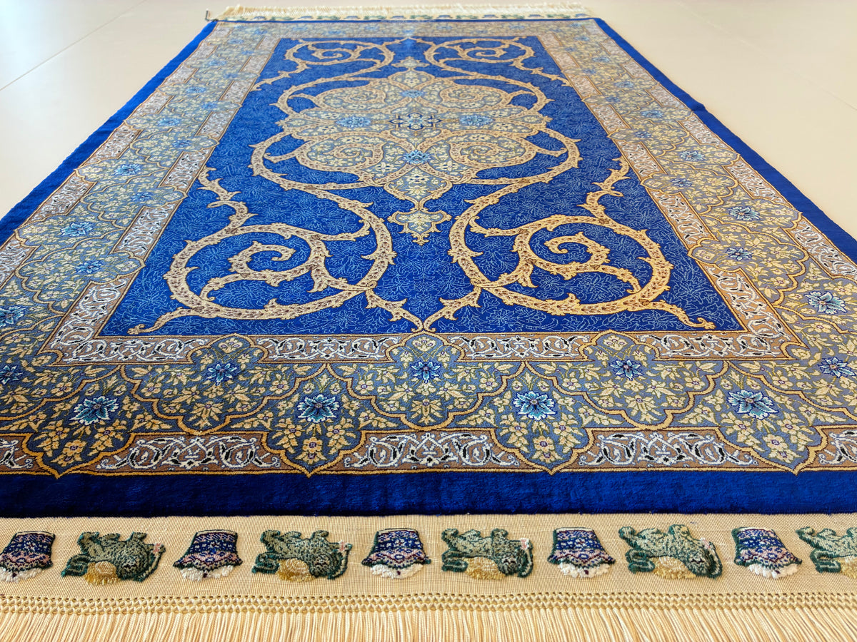 【千葉店】クム ジェッディ工房 125cm x 80cm PS12261
