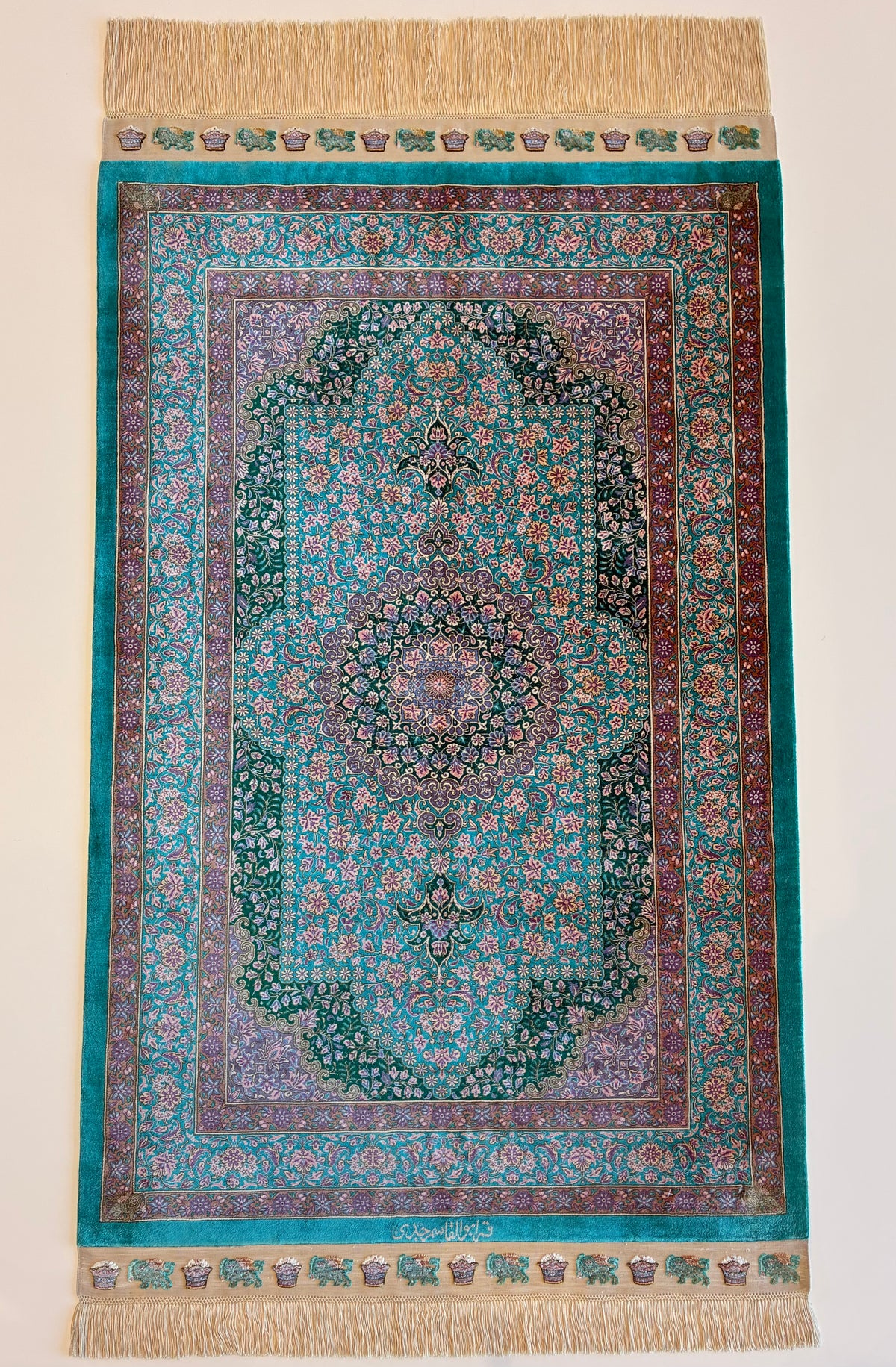 【千葉店】クム ジェッディ工房 125cm x 82cm PS12944