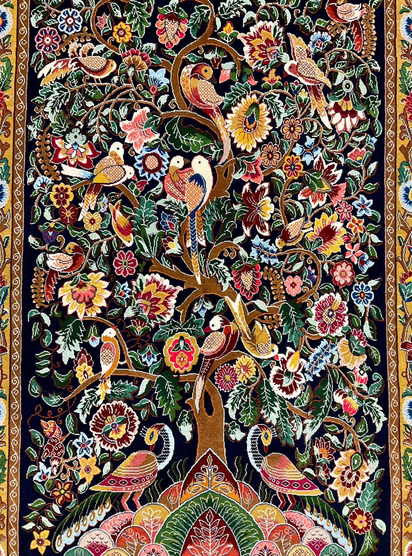 カシャーン(カシャン) 165cm x 110cm PS8631