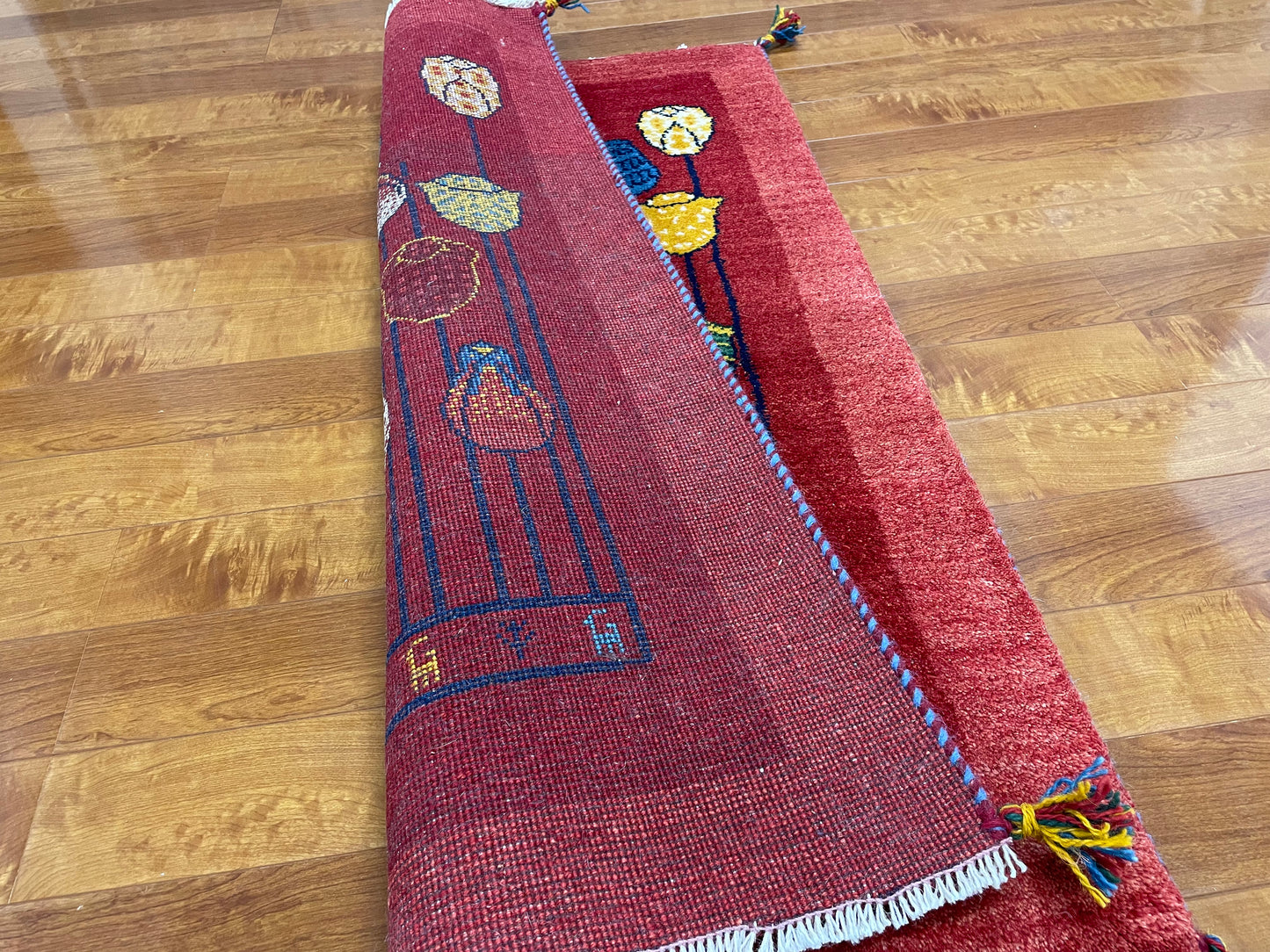 【オンライン限定】ギャッベ 123cm x 85cm RJ12781