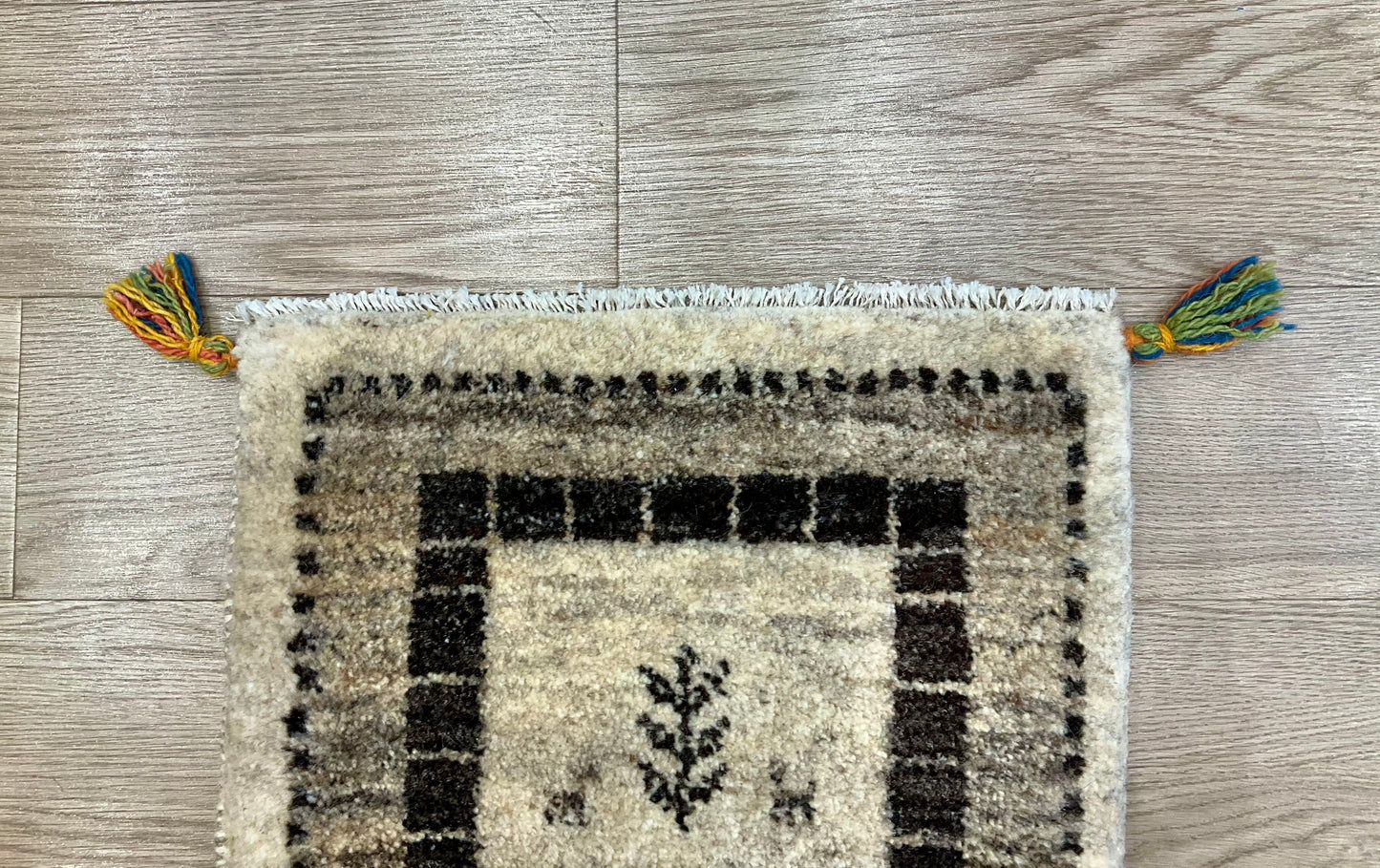 ギャッベ 44cm x 38cm T5669