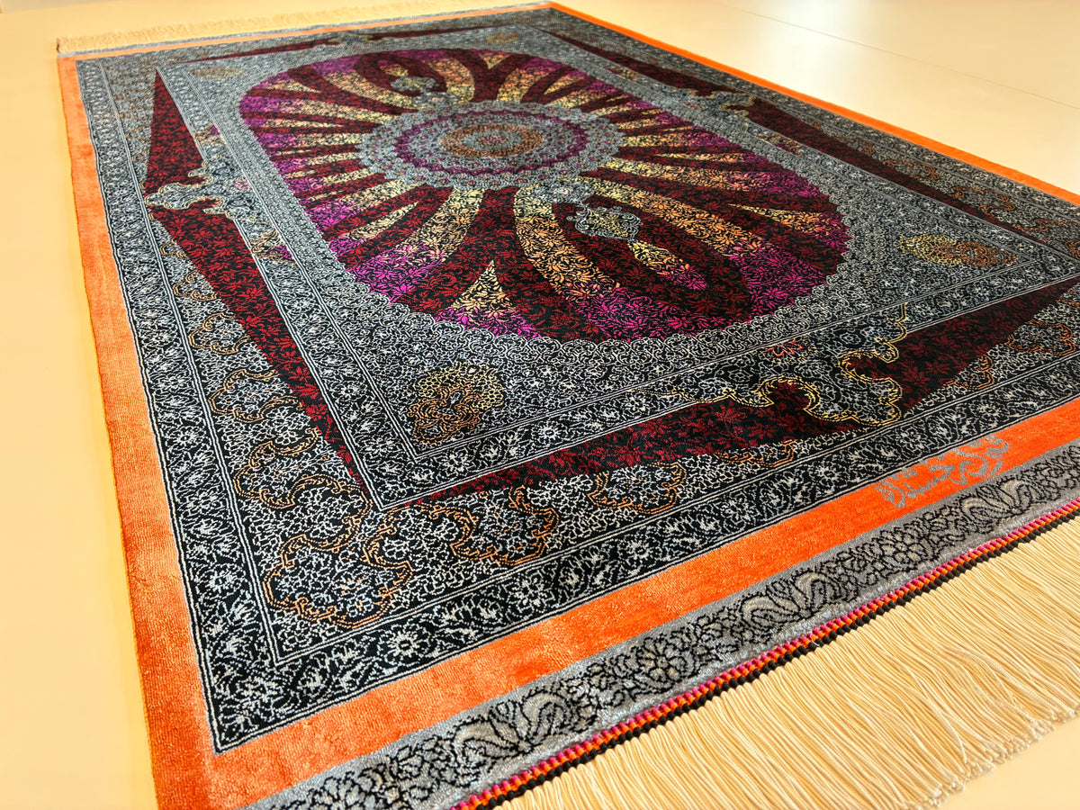 【千葉店】クム ダラクシャンデ工房 128cm x 80cm PS13292