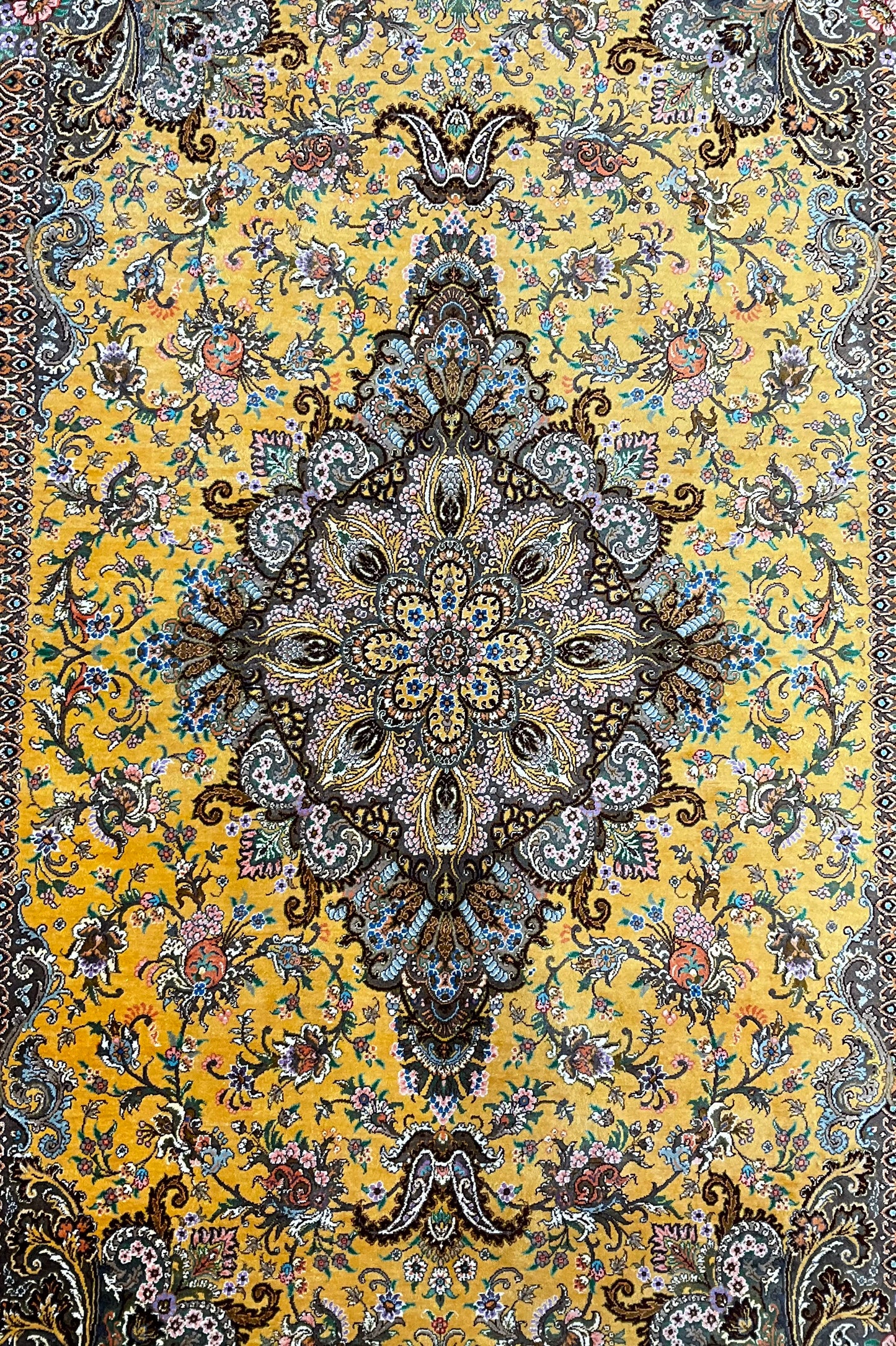 クム アッバースィ工房 205cm x 132cm PS3656