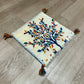 【福岡店】ギャッベ 42cm x 41cm Z3685