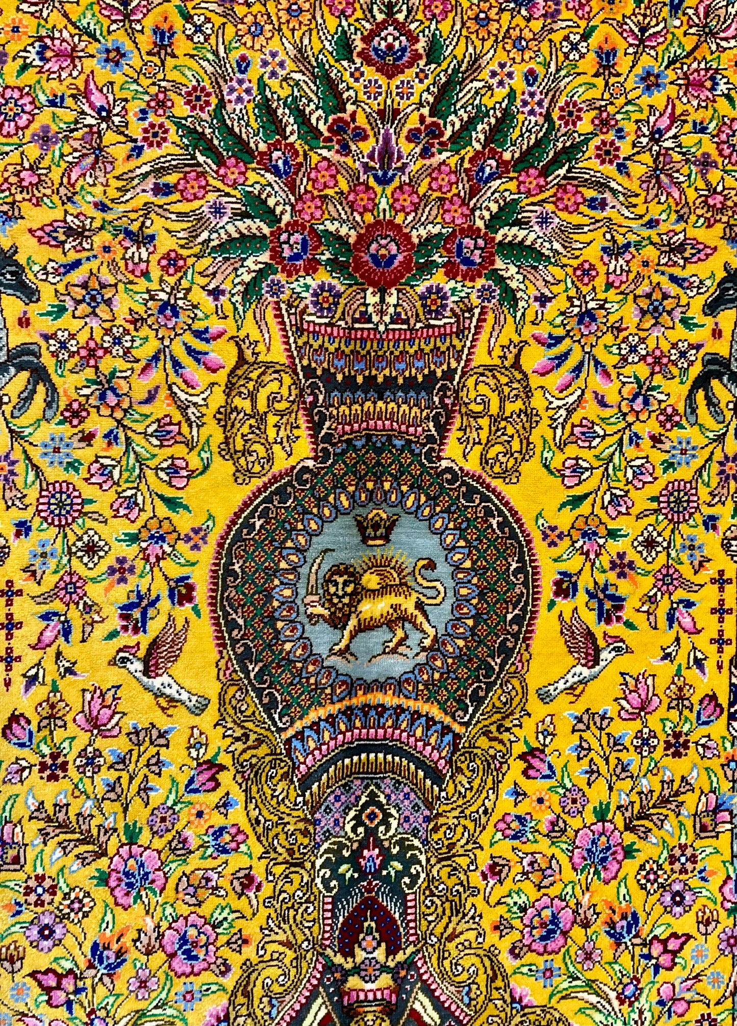 クム モハンマド工房 155cm x 100cm NT11115