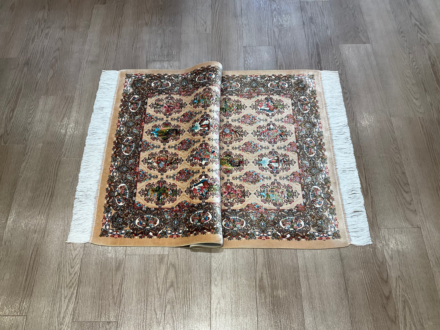 ペルシャンシルク 120cm x 80cm PS10444