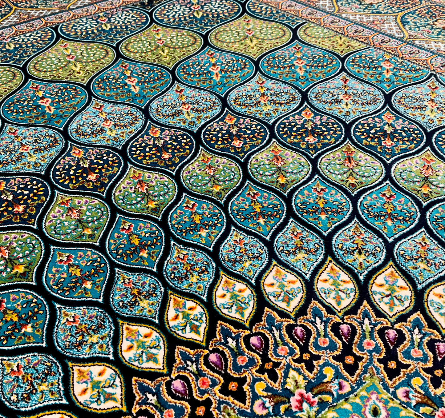 ペルシャンシルク 200cm x 135cm PS11908