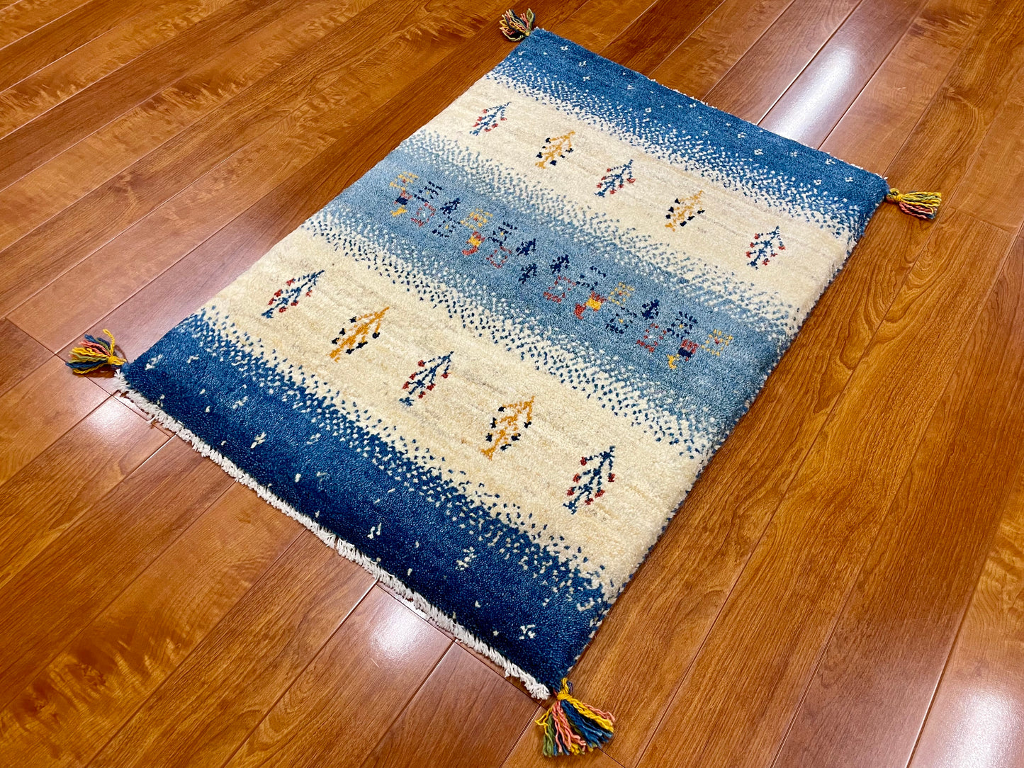 【オンライン限定】ギャッベ 90cm x 63cm RJ5944
