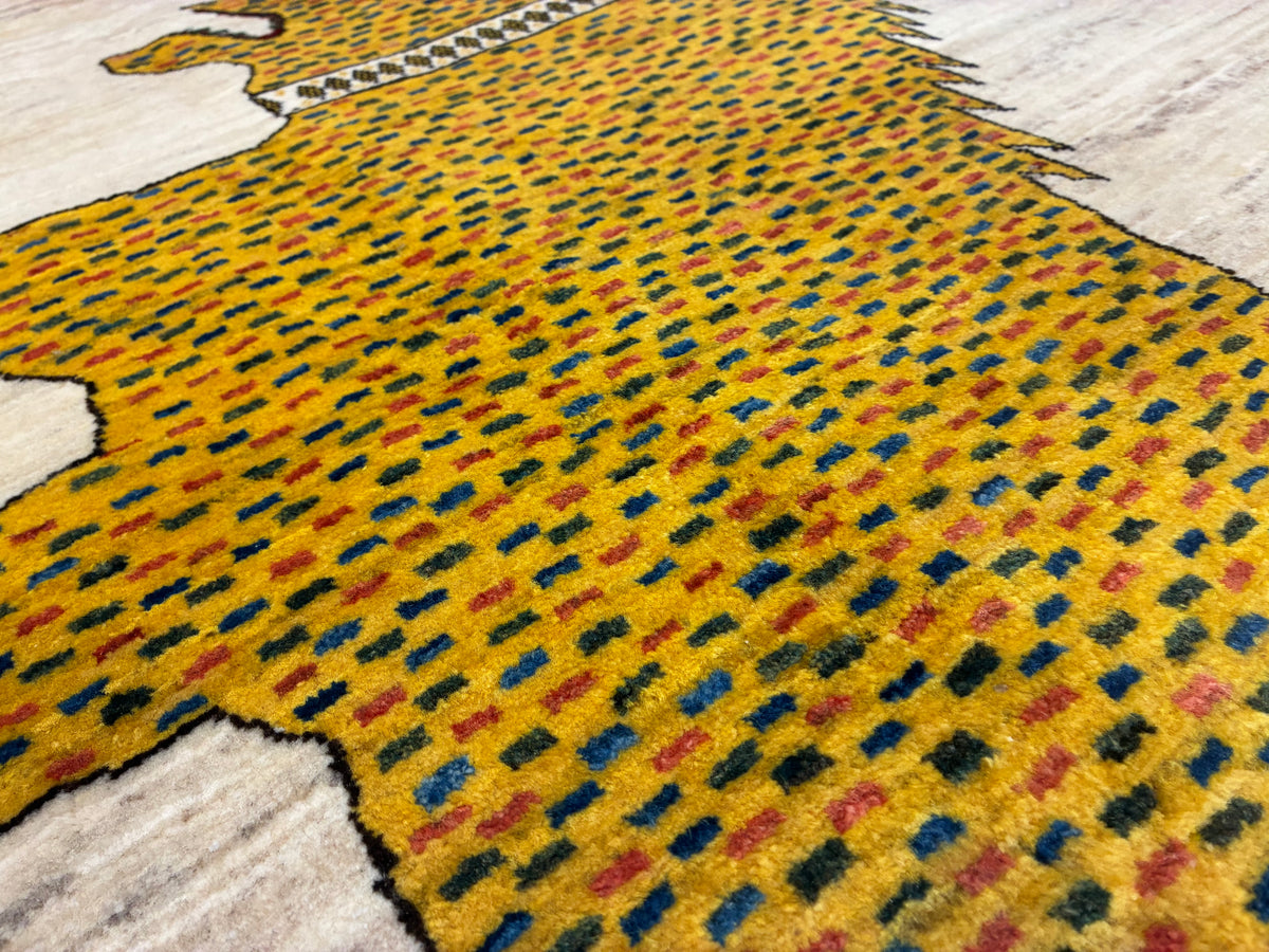 【千葉店】カシュクリギャッベ  202cm x 155cm RJ14838
