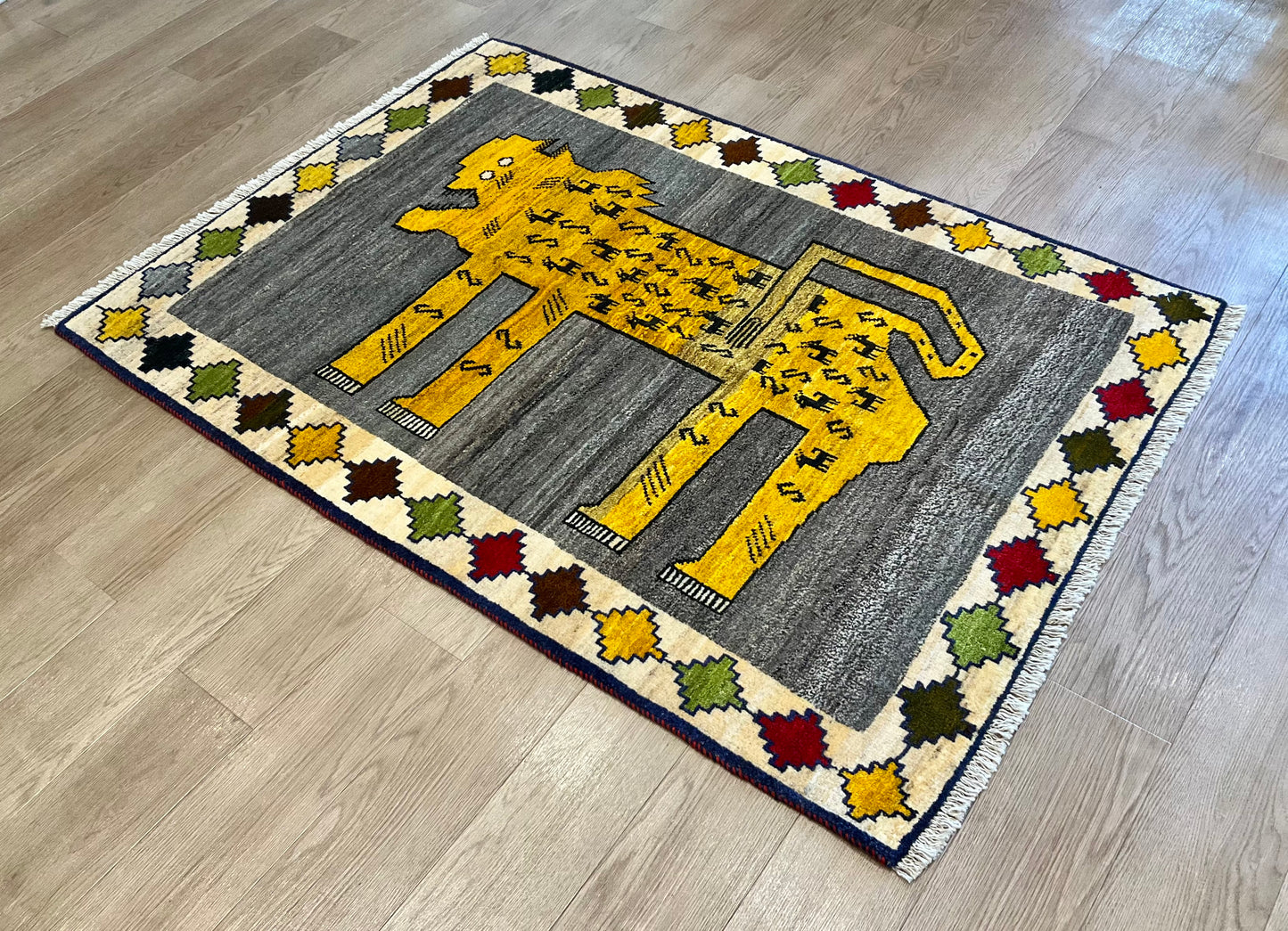 ギャッベ アマレバフト 155cm x 105cm RJ12700