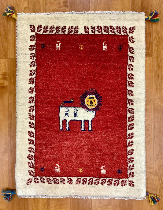 【オンライン限定】ギャッベ 90cm x 62cm RJ12371