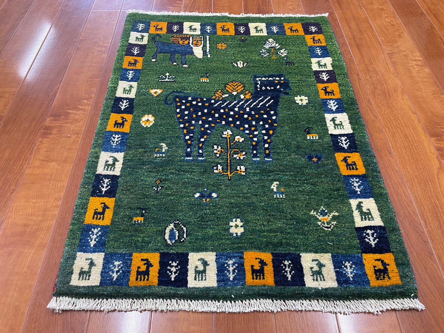 【オンライン限定】ギャッベ アマレバフト 90cm x 63cm RJ17074