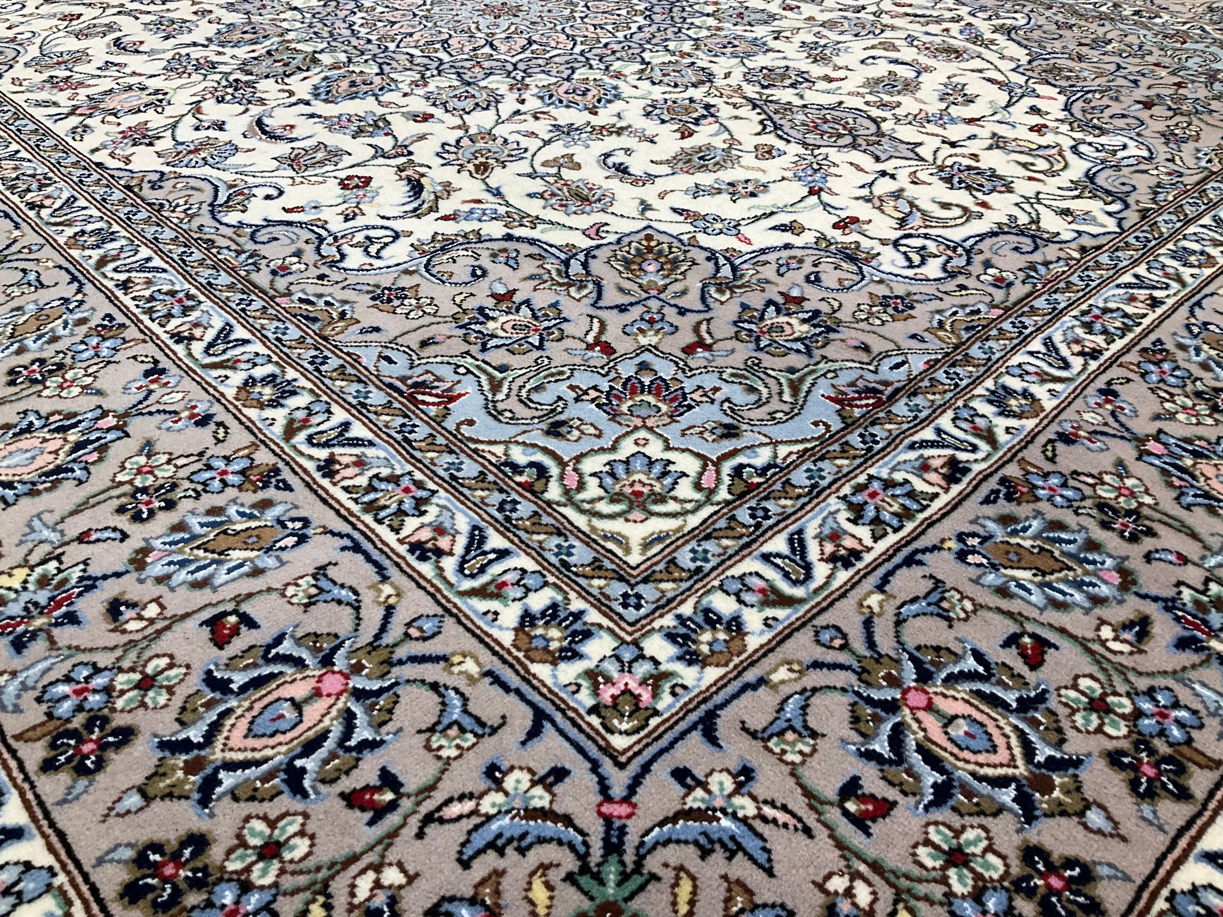 カシャーン (カシャン)245cm x 200cm PS6960 – ペルシャ絨毯専門店