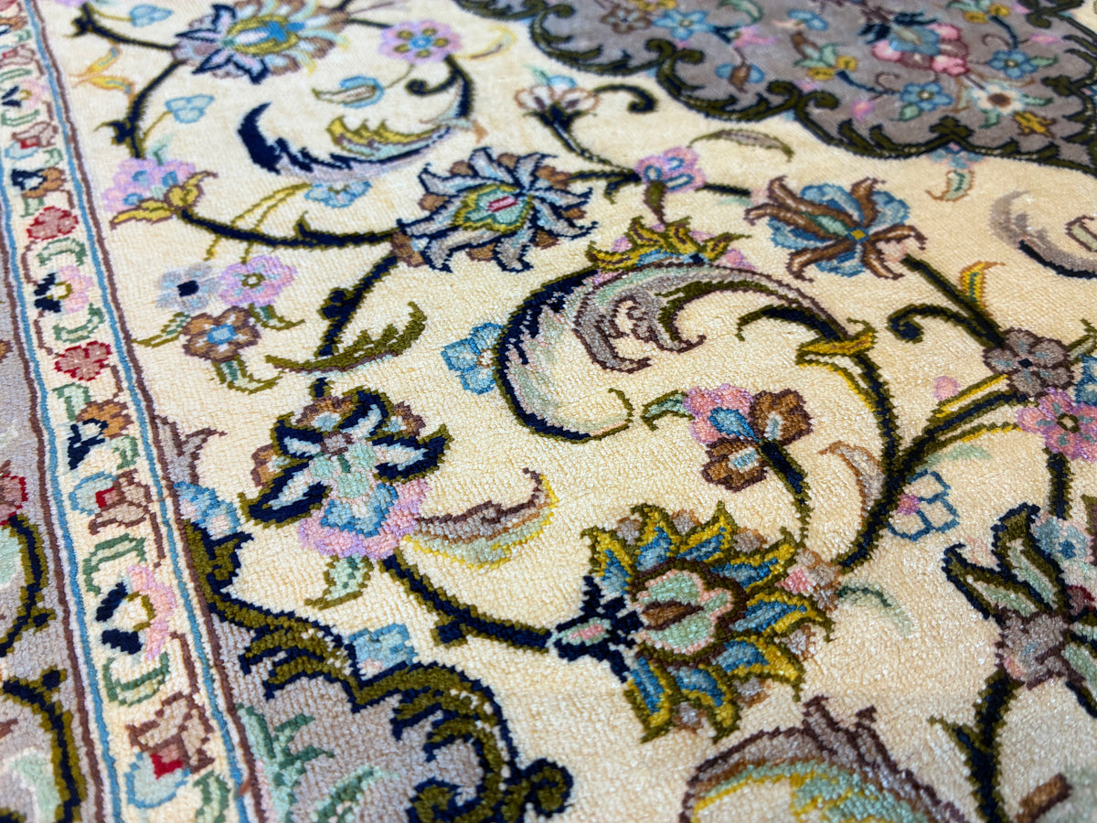 【千葉店】カシャーンシルク パディデ工房 88cm x 60cm PS12774