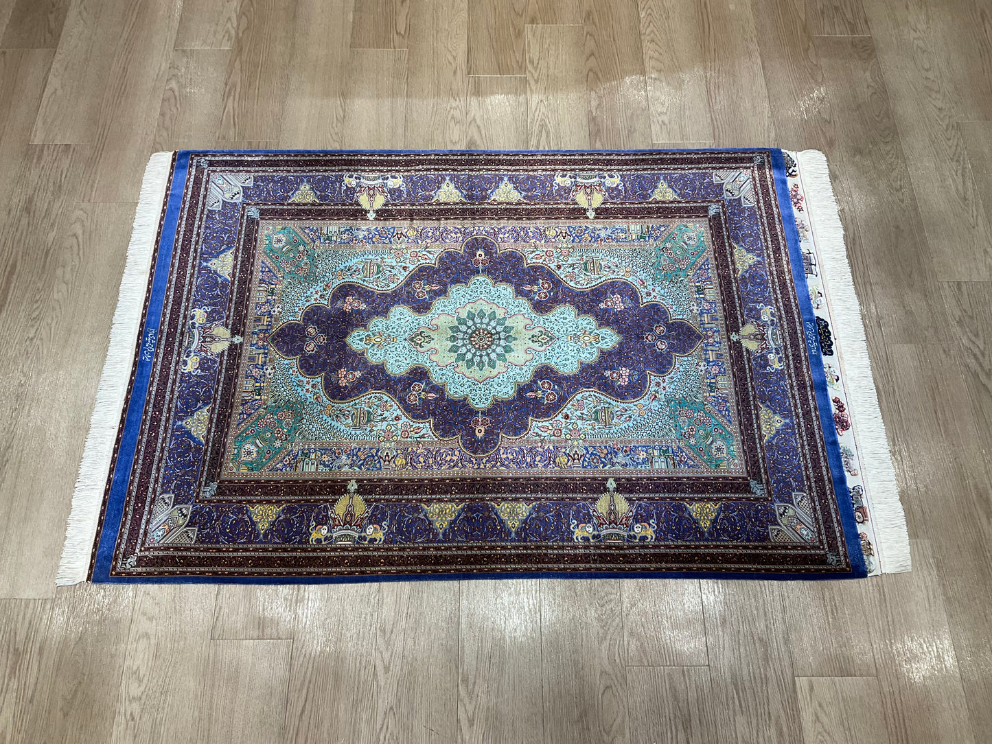 クム ジャムシーディ工房 148cm x 104cm NT11438