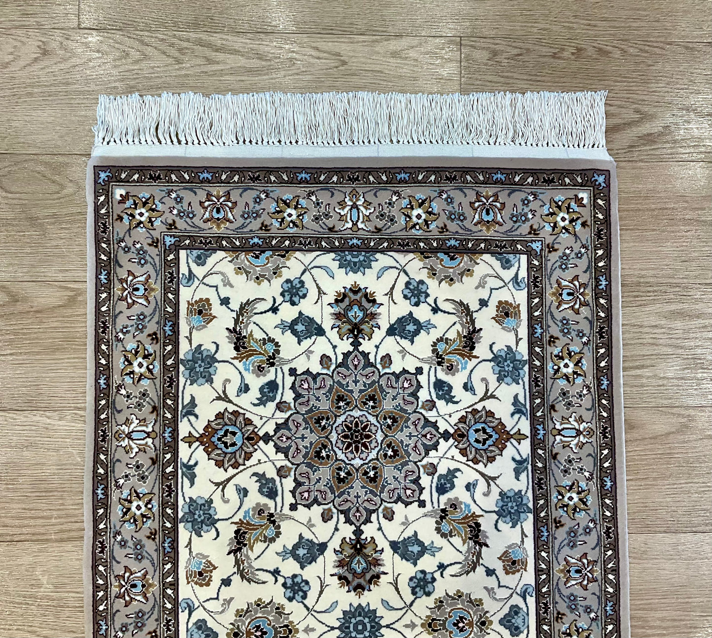 イスファハン ダーバリ工房 203cm x 64cm B6868