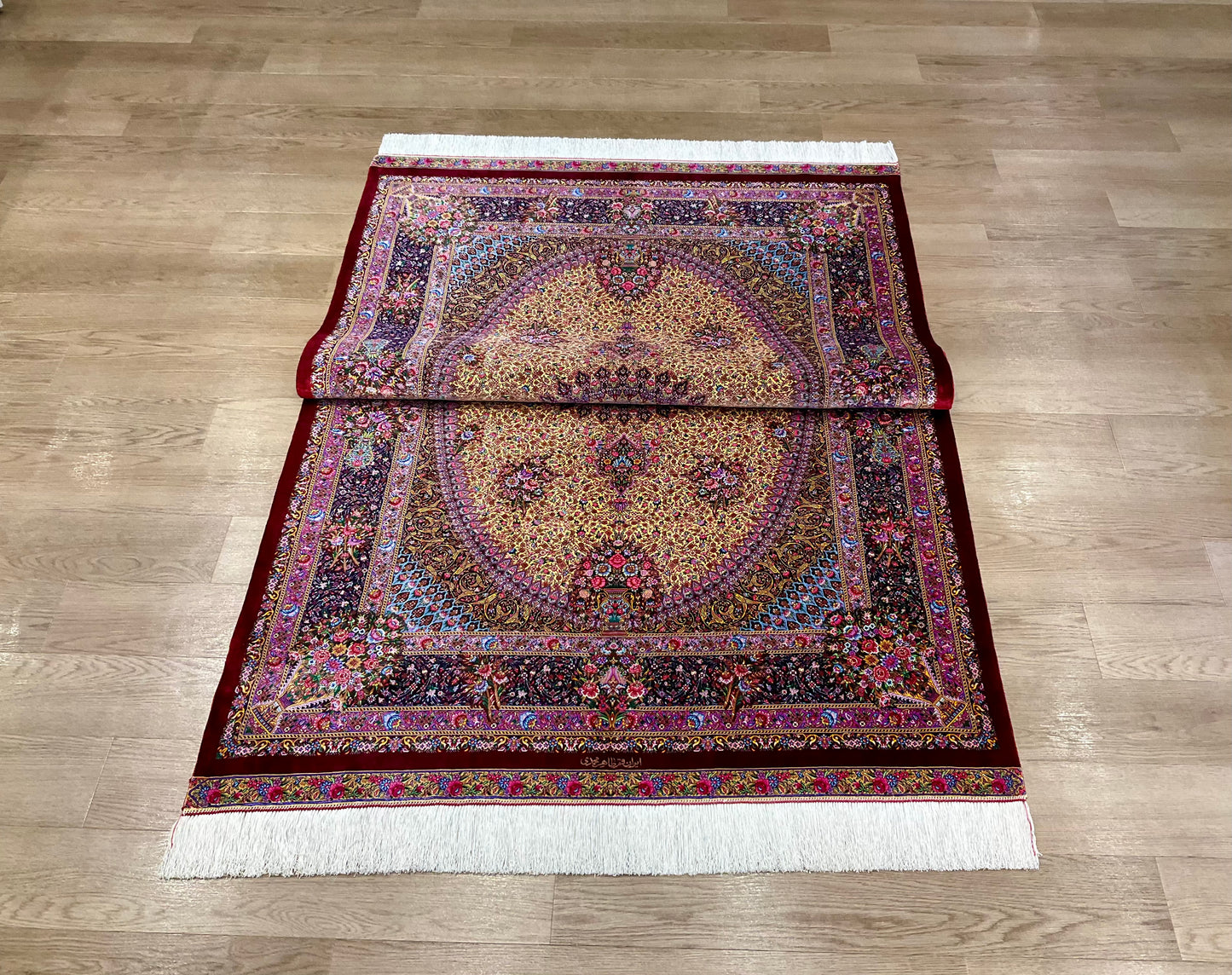 クム モハンマディ工房 207cm x 135cm NT15027