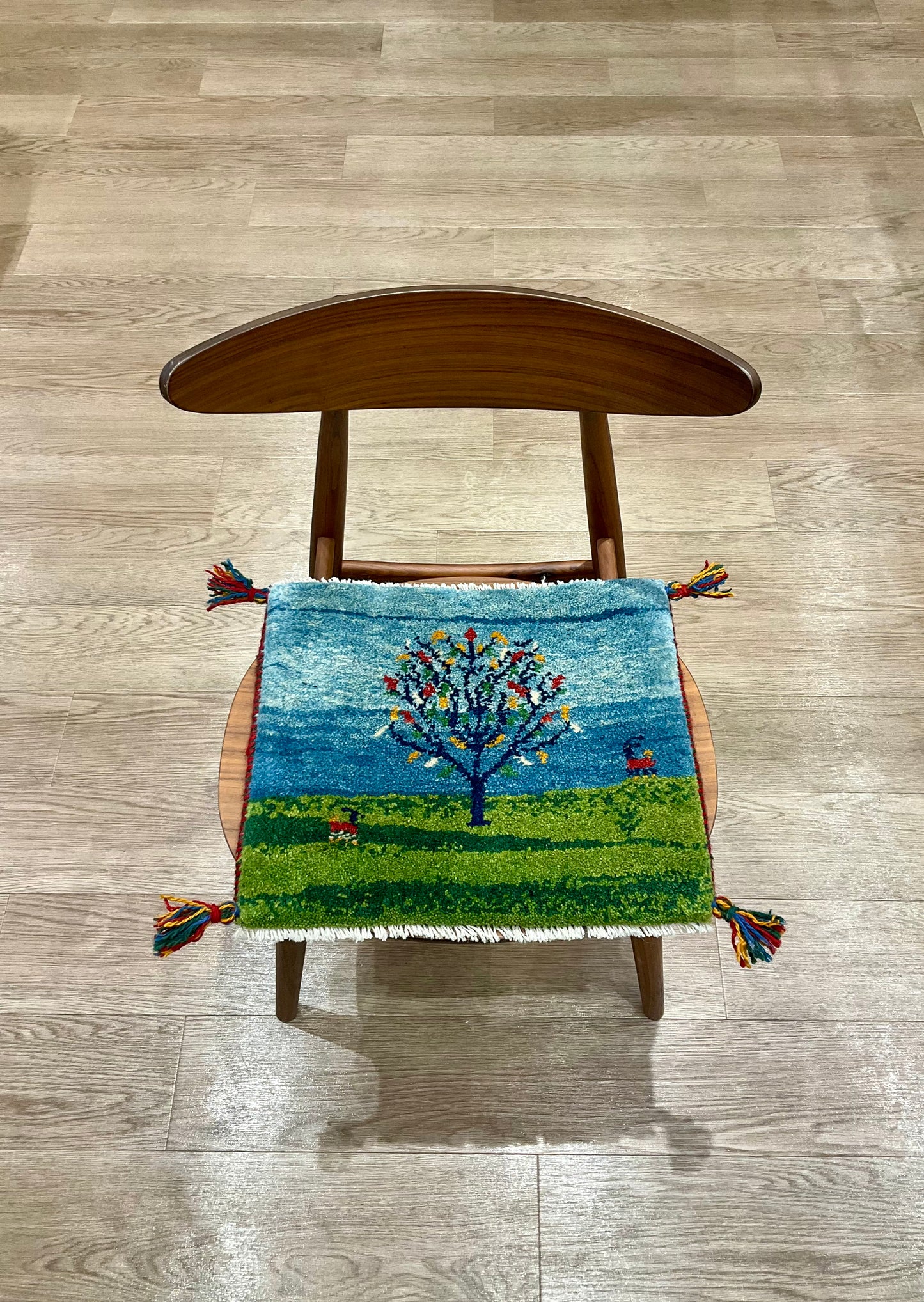 ギャッベ 44cm x 39cm T10000