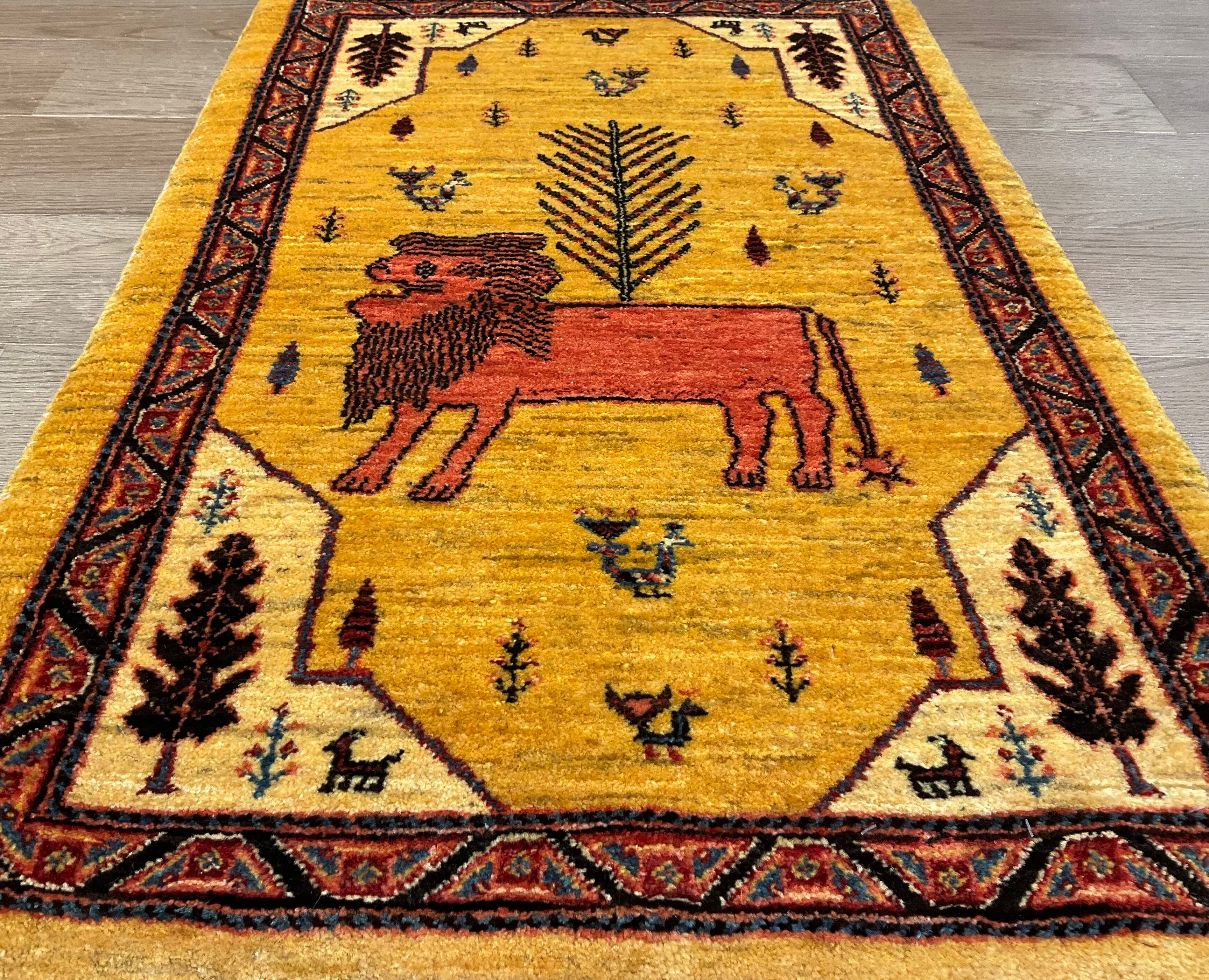 OLD ギャッベ カシュクリ　123×92cm OLD ギャッベ カシュクリ 123×92cm カシュクリギャッベ 93cm x