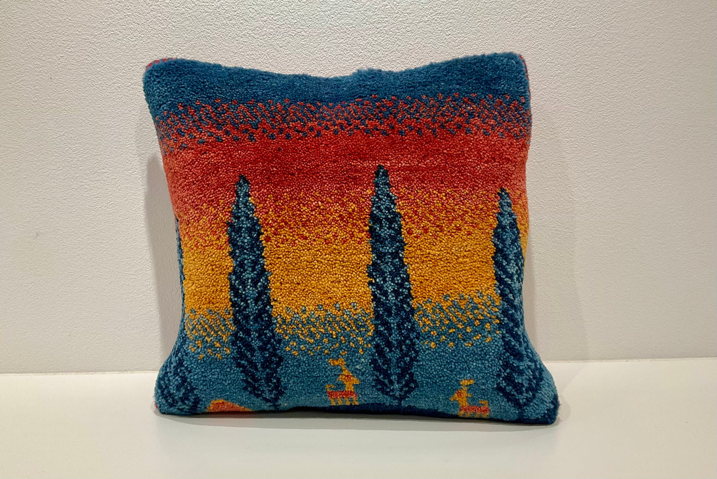 ギャッベクッション 39cm x 39cm AJ14454