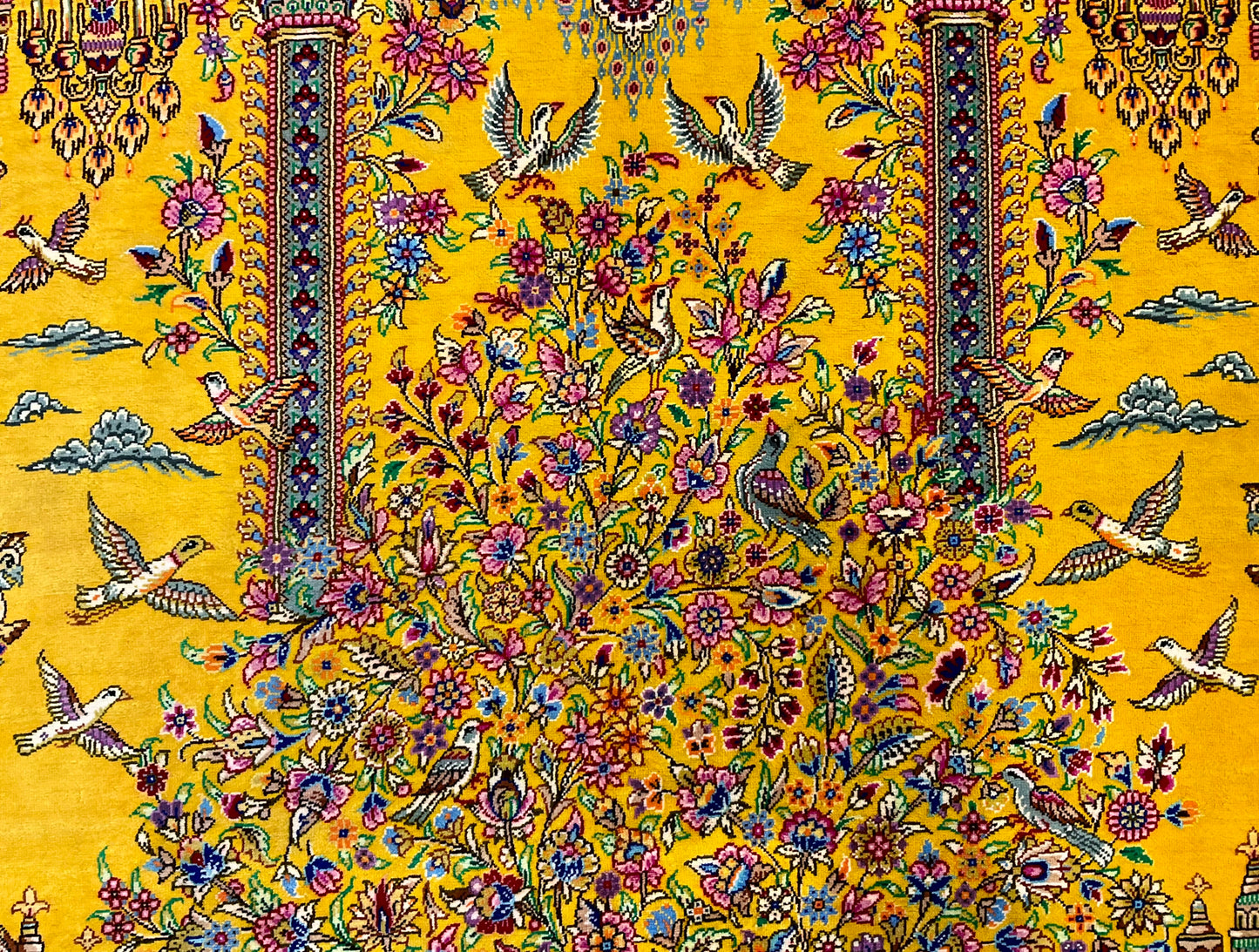 クム モハンマド工房 155cm x 100cm NT11115