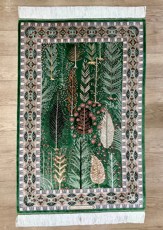 ペルシャンシルク 120cm x 80cm PS10483