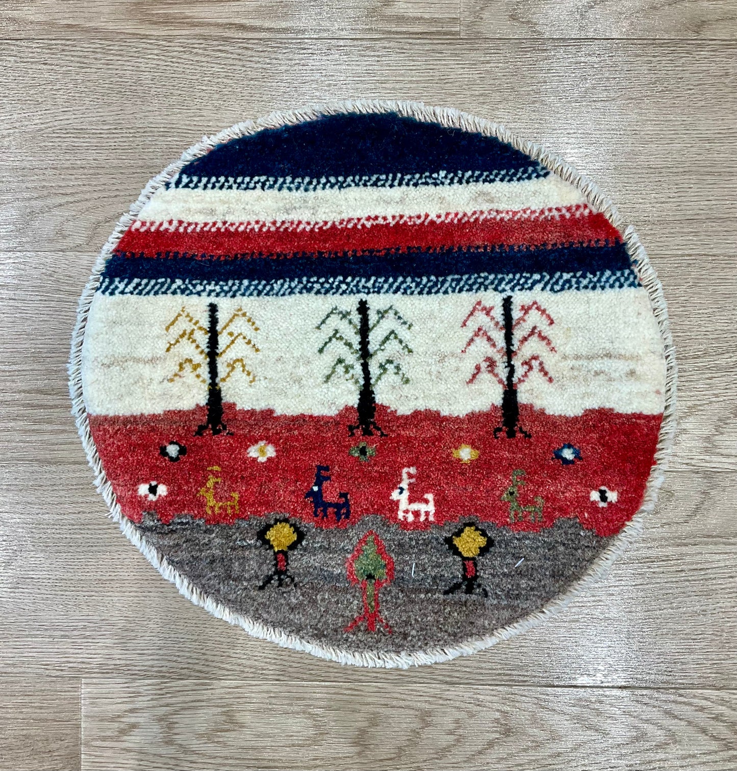 ギャッベ アマレバフト 42cm x 40cm AJ21786