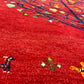 ギャッベ  200cm x 150cm RJ11743