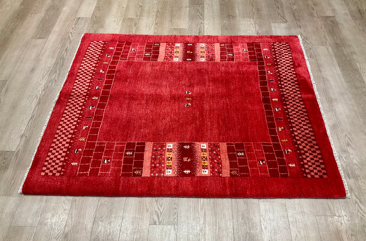 ギャッベ  188cm x 155cm RJ11332