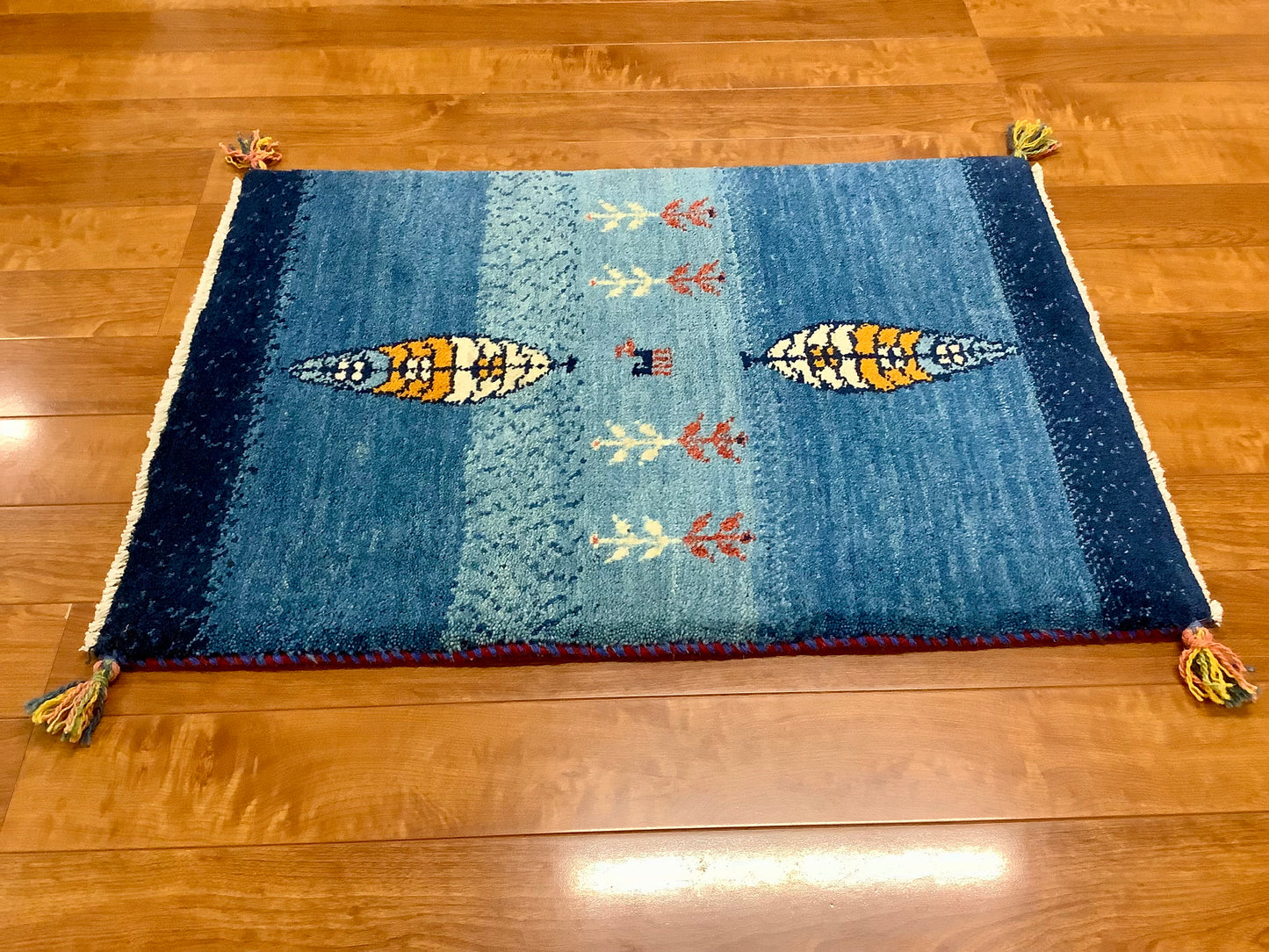 【オンライン限定】ギャッベ 87cm x 60cm RJ6803