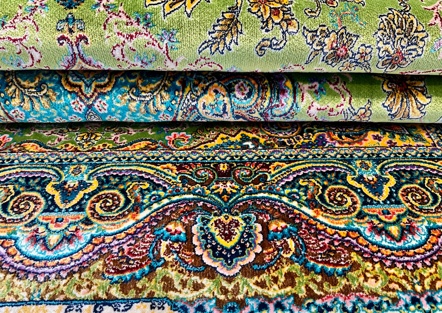 ペルシャンシルク 120cm x 80cm PS10863