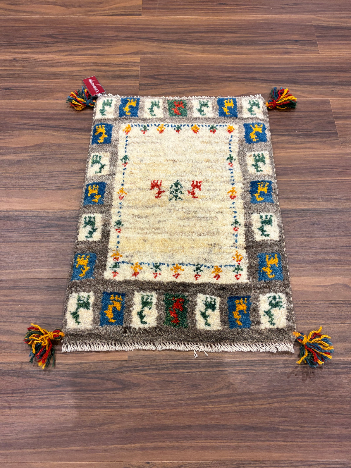 【千葉店】ギャッベ 57cm x 41cm NN19630