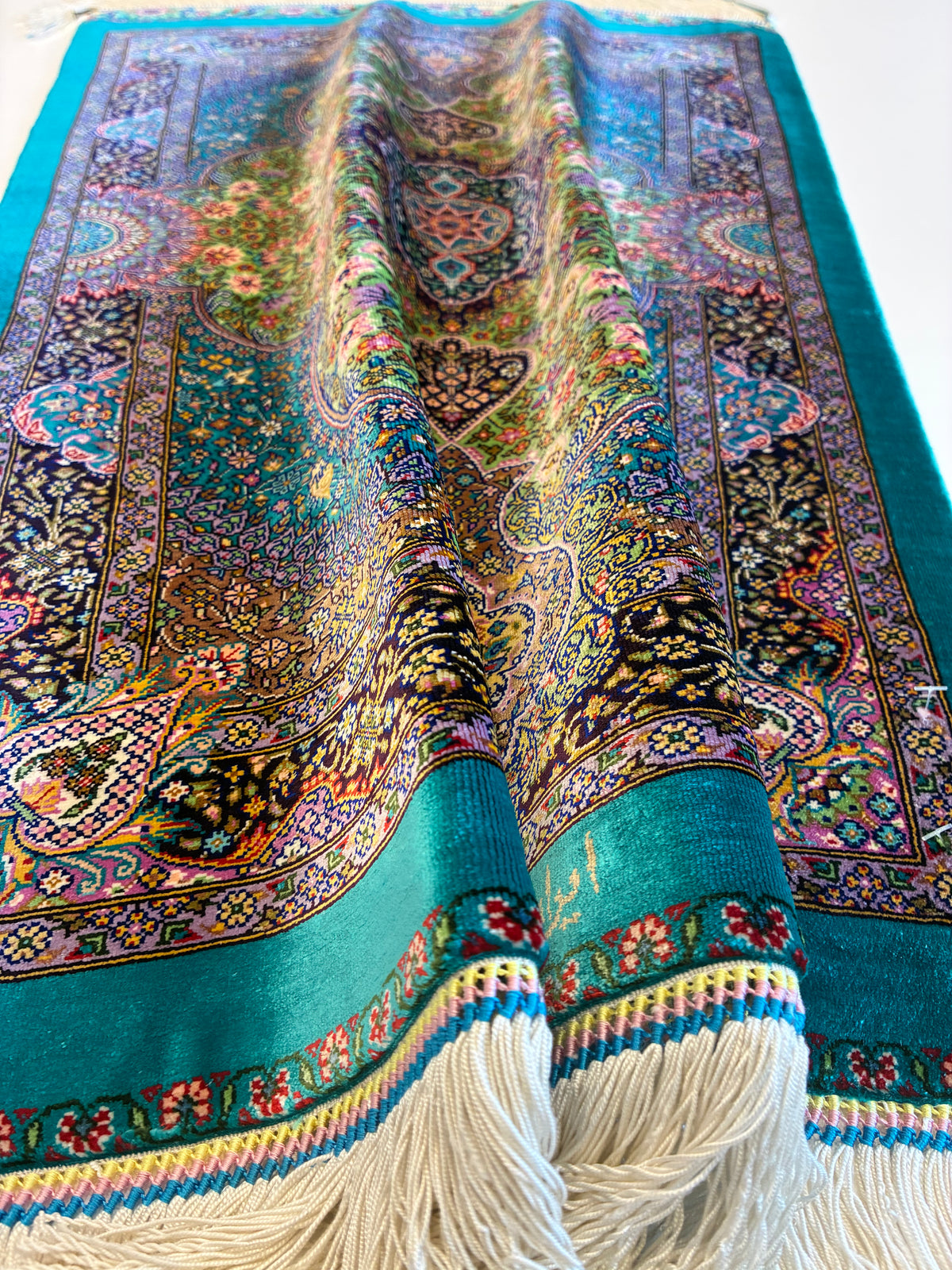 【千葉店】クム モハンマディ工房 88cm x 60cm NT15030