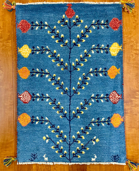 【オンライン限定】ギャッベ 88cm x 60cm RJ5822