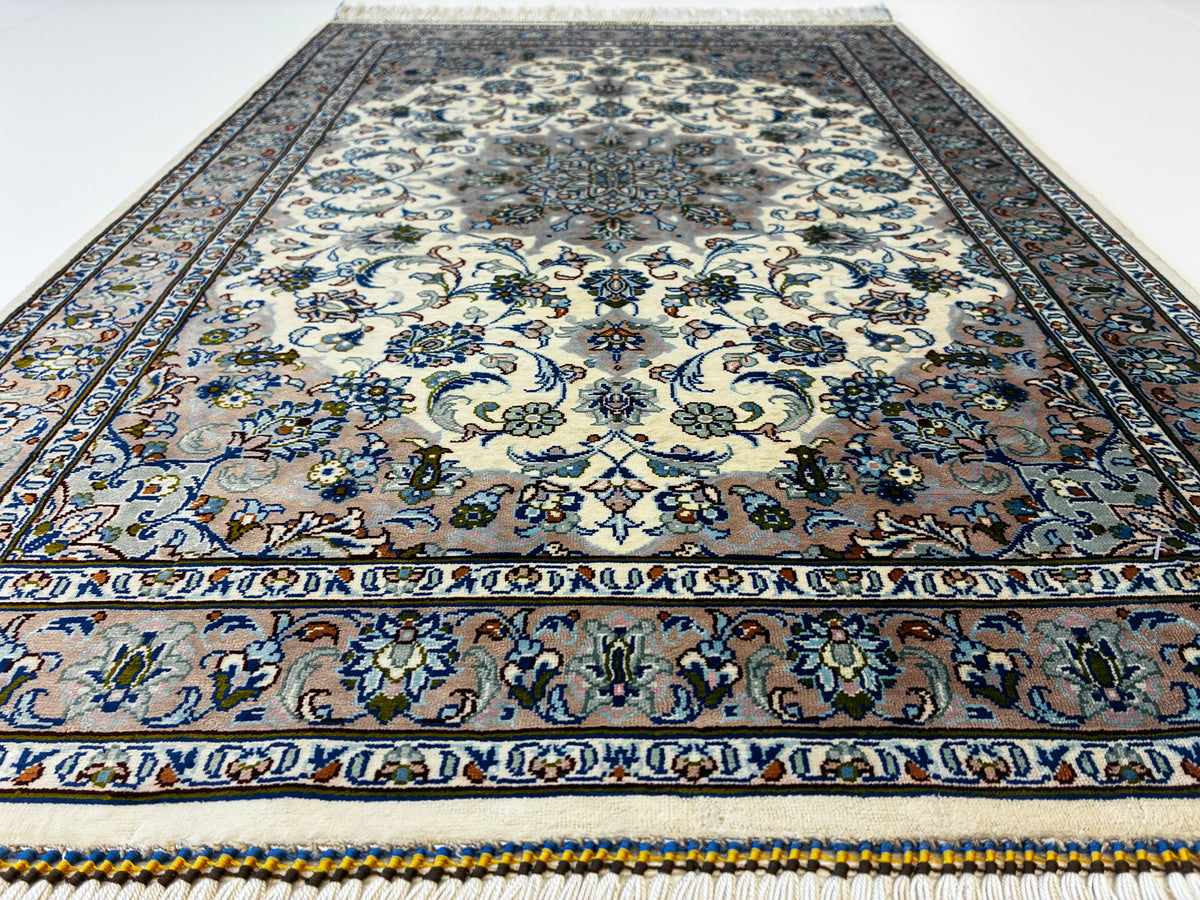 【千葉店】カシャーンシルク ファッラー工房 90cm x 58cm PS12627