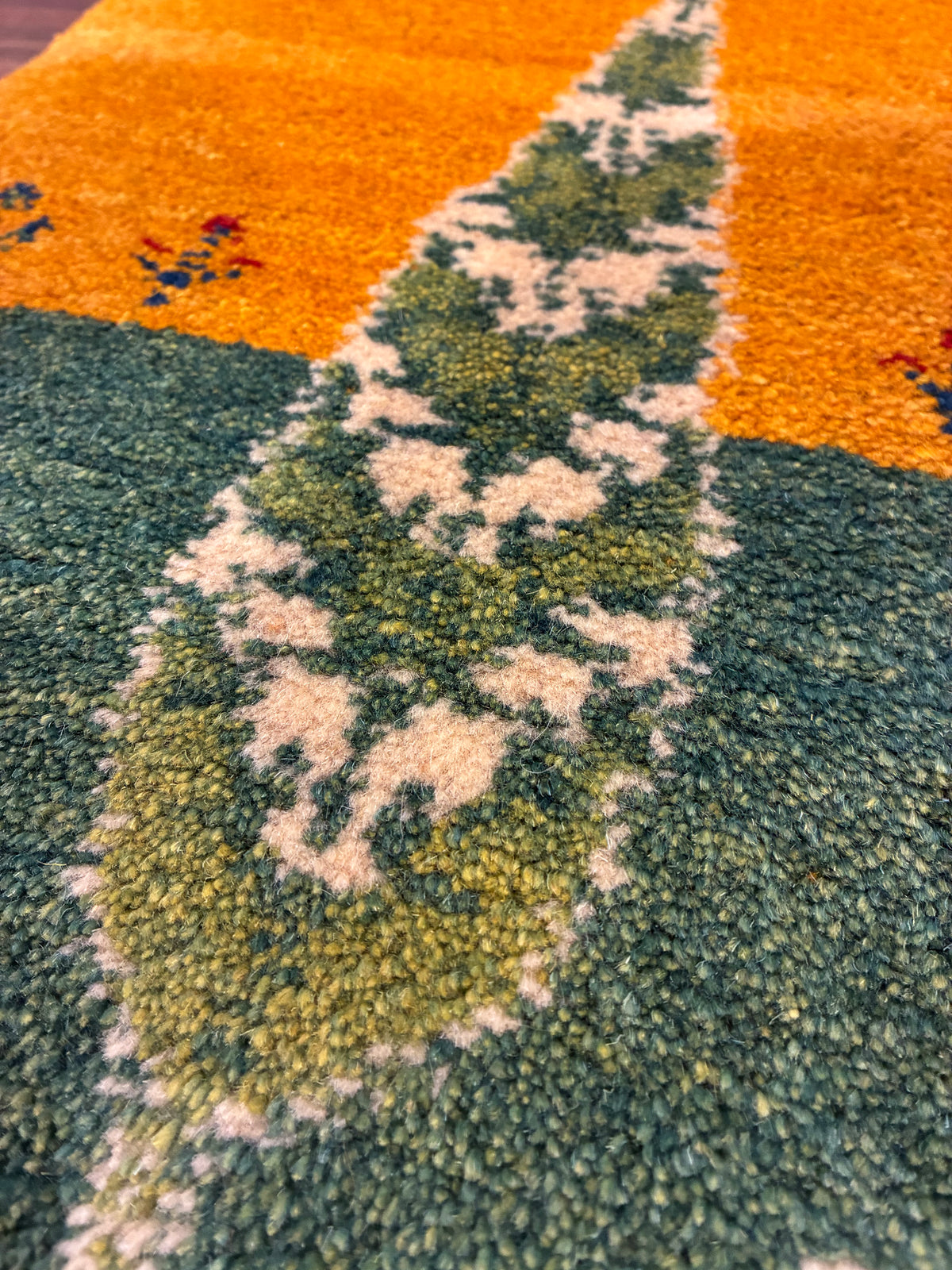 【千葉店】ギャッベ 52cm x 40cm NN20382