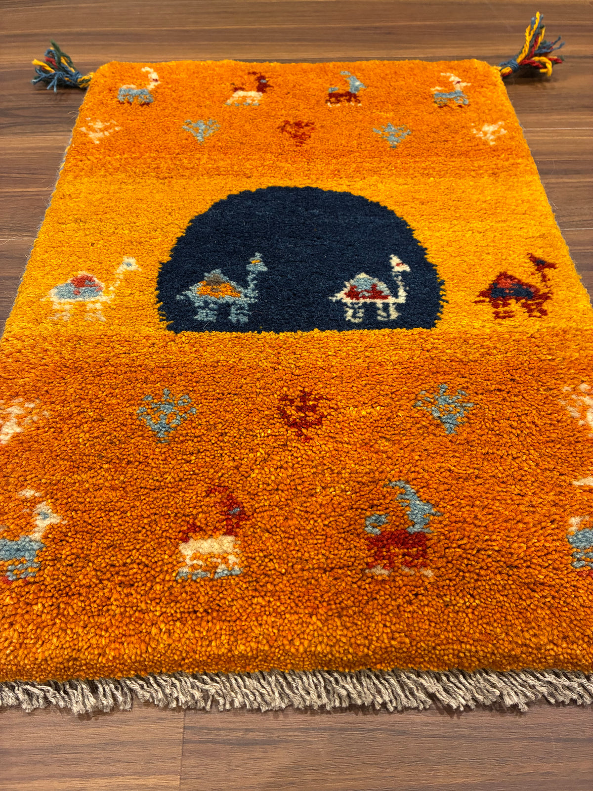 【千葉店】ギャッベ 59cm x 43cm NN19906