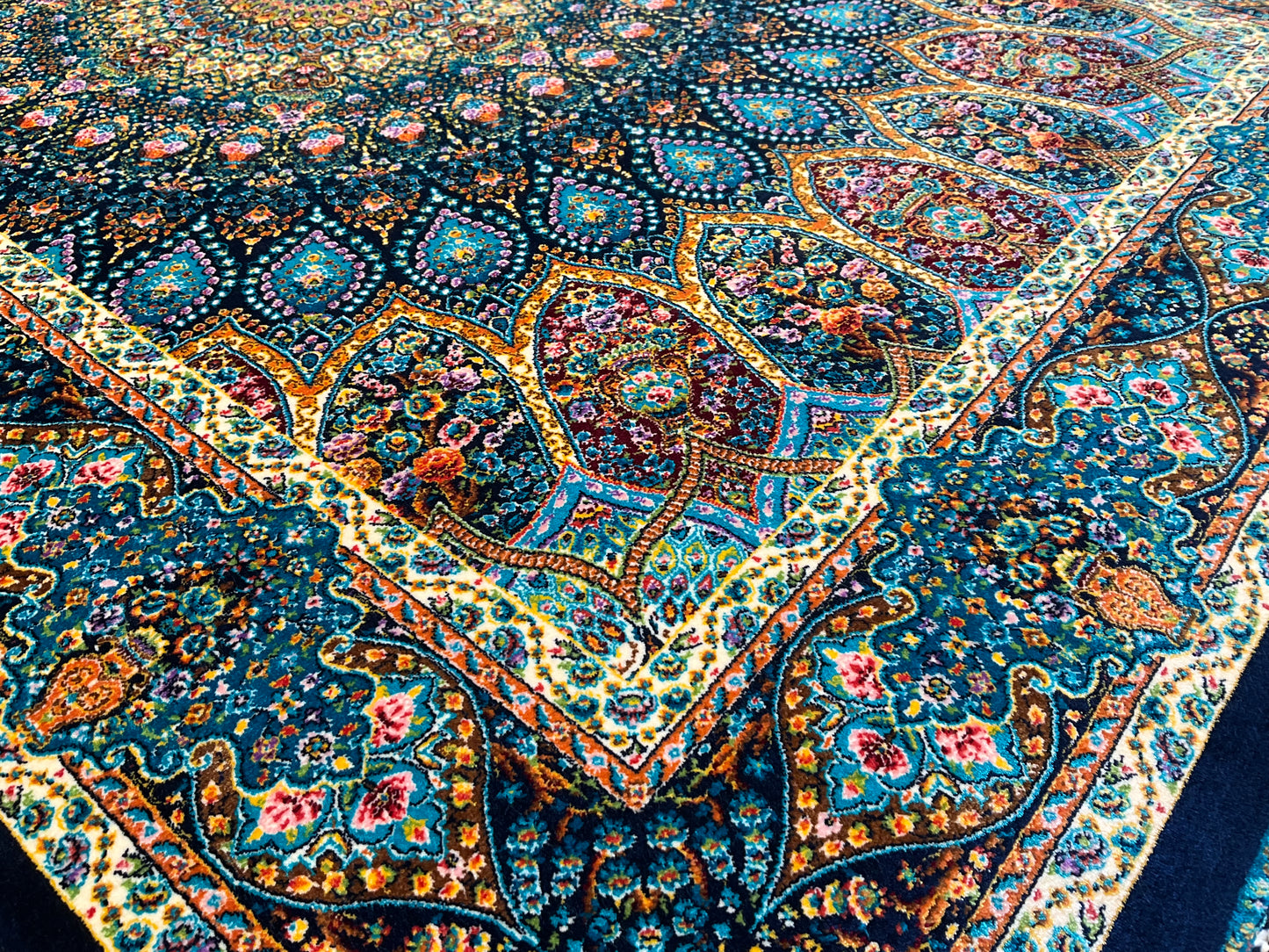 ペルシャンシルク 120cm x 80cm PS10494