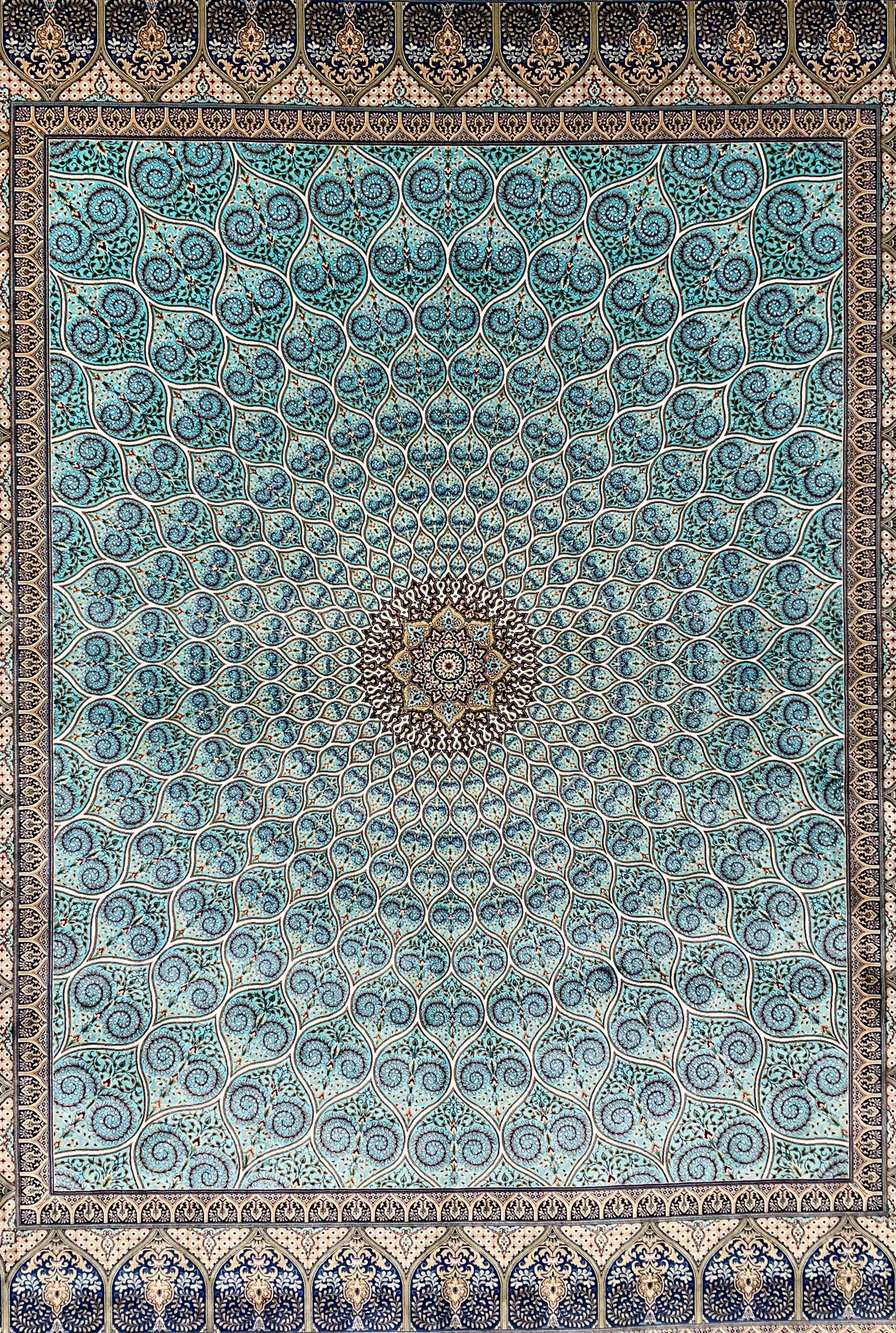 ペルシャンシルク 250cm x 200cm PS10011