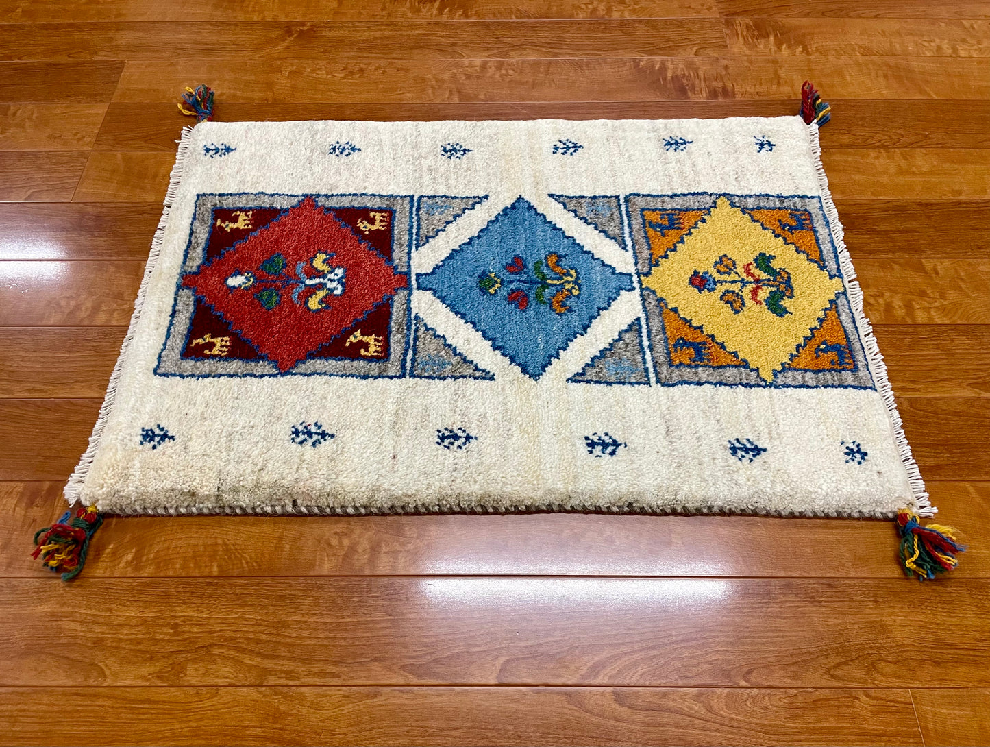 【オンライン限定】ギャッベ 88cm x 60cm RJ14184