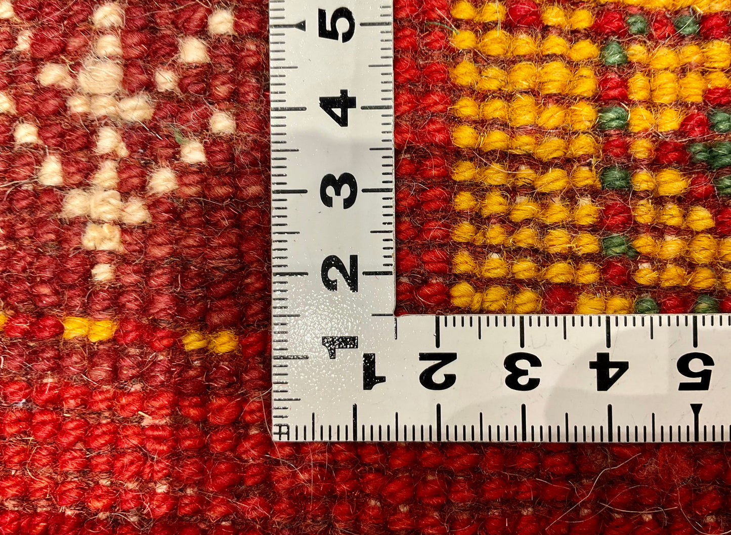 ギャッベ 42cm x 39cm Z568