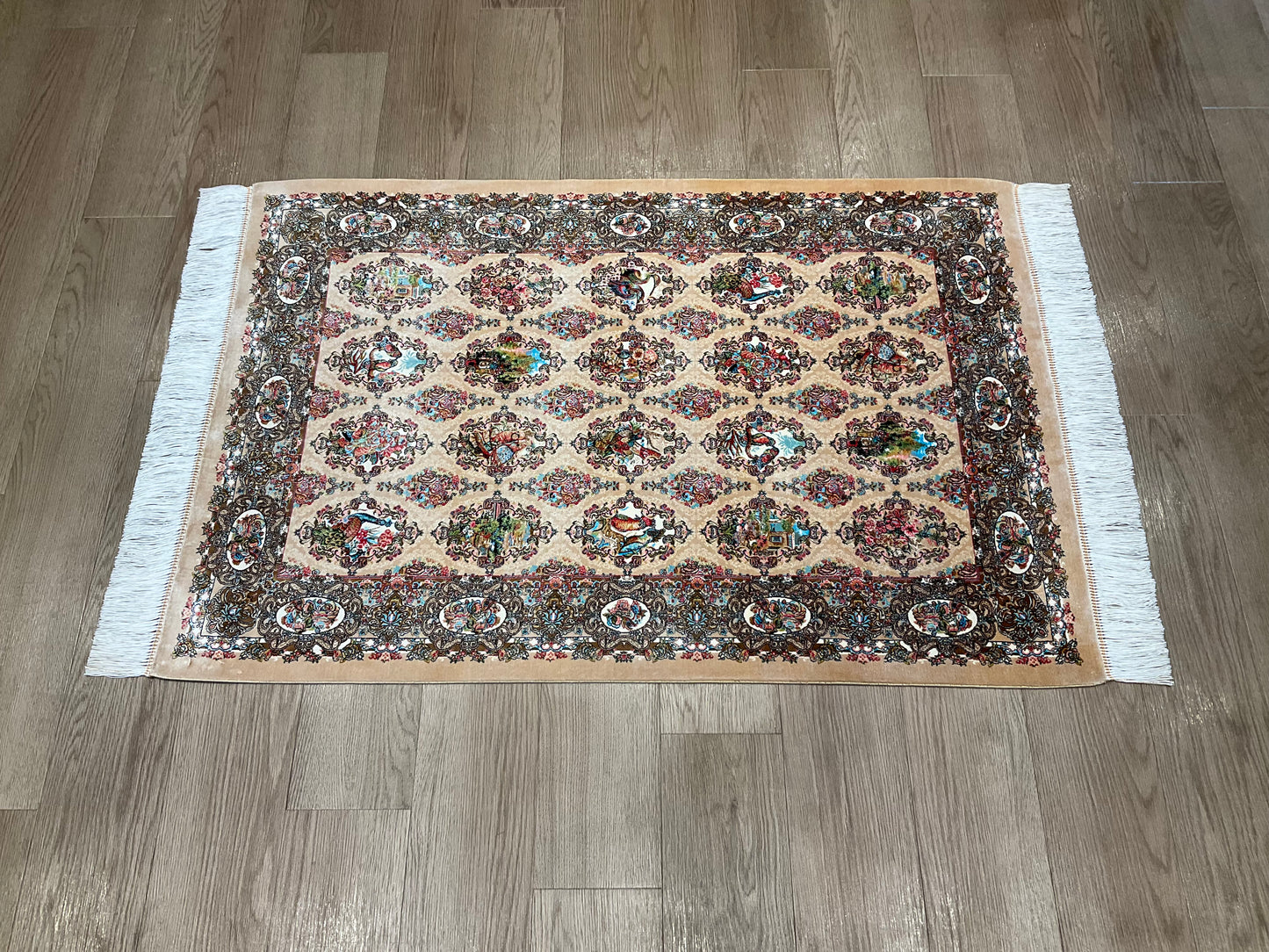 ペルシャンシルク 120cm x 80cm PS10444