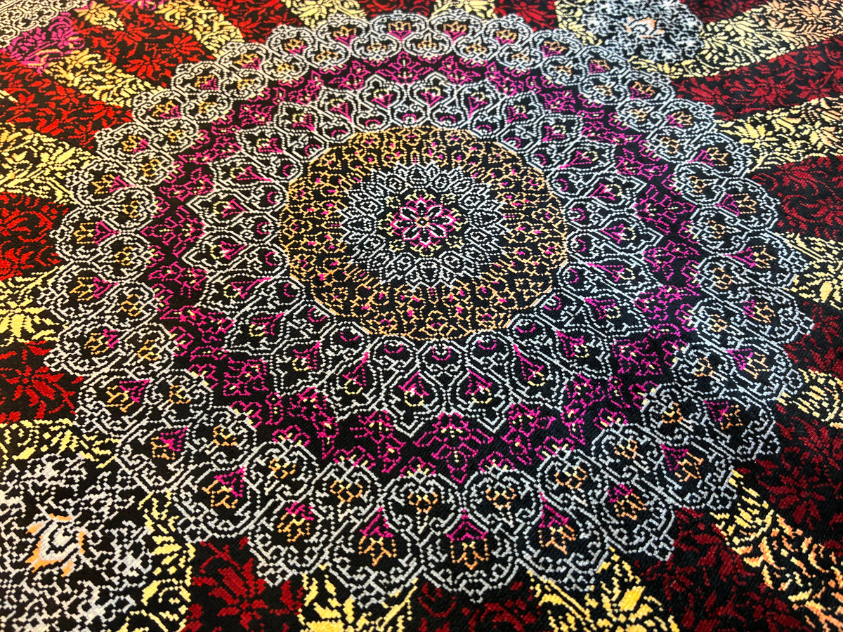 【千葉店】クム ダラクシャンデ工房 128cm x 80cm PS13292