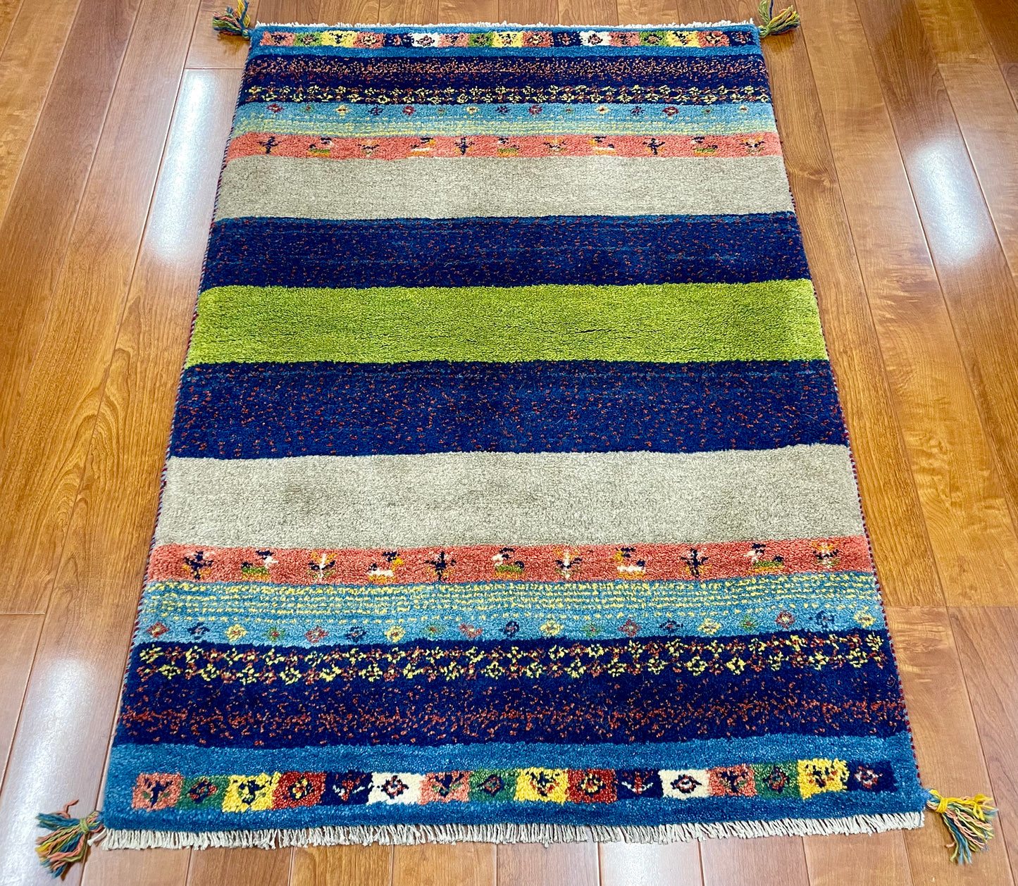 【オンライン限定】ギャッベ 122cm x 82cm RJ9682