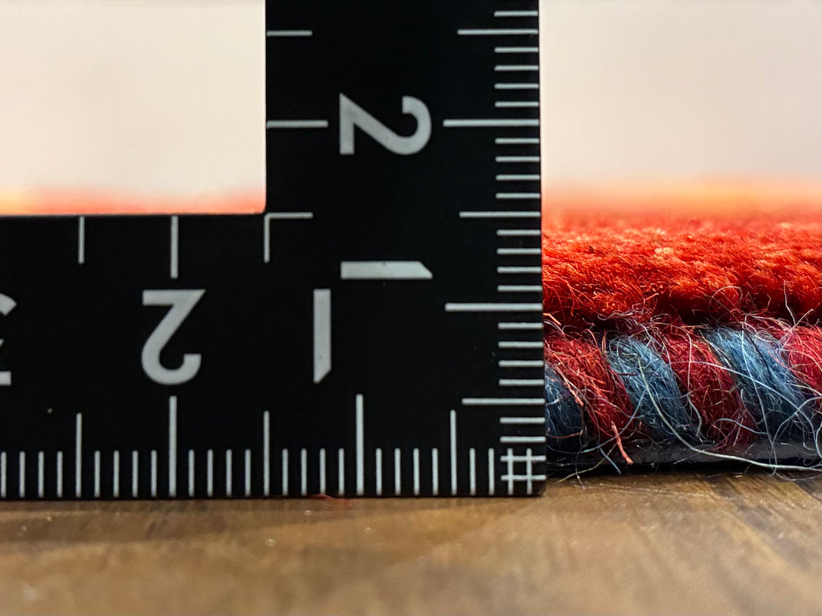 【千葉店】カシュクリギャッベ  200cm x 150cm RJ14442
