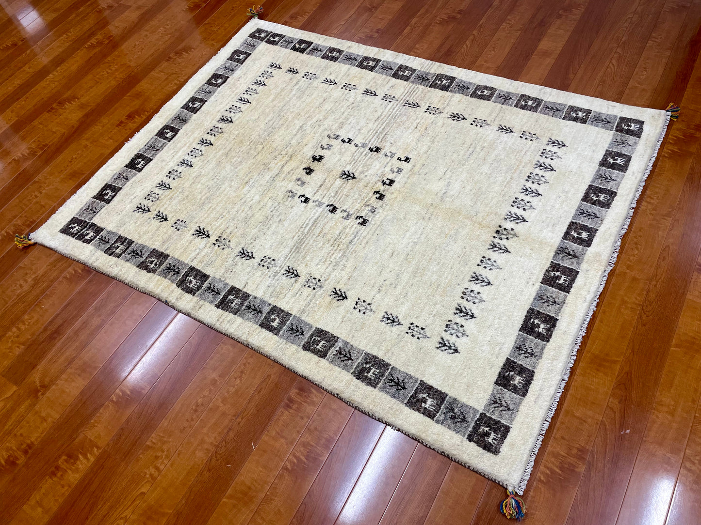 【オンライン限定】ギャッベ  194cm x 150cm RJ6422
