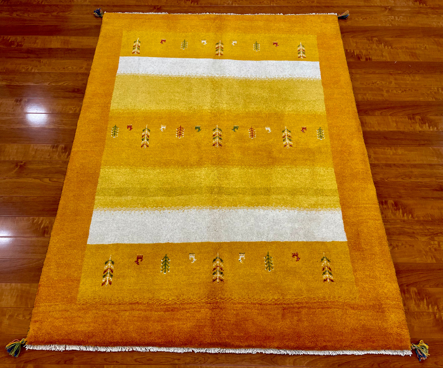 【オンライン限定】ギャッベ 197cm x 148cm RJ6449