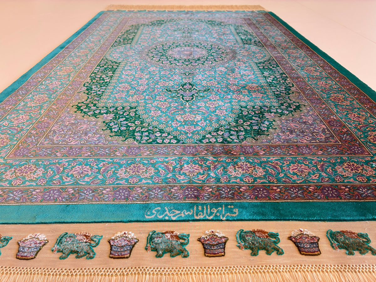 【千葉店】クム ジェッディ工房 125cm x 82cm PS12944
