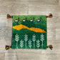 【福岡店】ギャッベ 43cm x 40cm Z3040