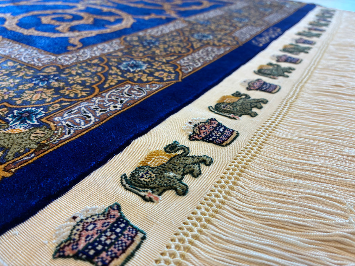 【千葉店】クム ジェッディ工房 125cm x 80cm PS12261